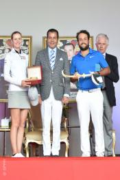 Image du Maroc Professionnelle de  Son Altesse Royale Le Prince Moulay Rachid, préside à Rabat, la Cérémonie de remise des prix de la 45ème édition du Trophée Hassan II et de la 24ème édition de la Coupe Lalla Meryem de golf. 22 Avril 2018. (Photo/ SPPR) via Jalilbounhar.com